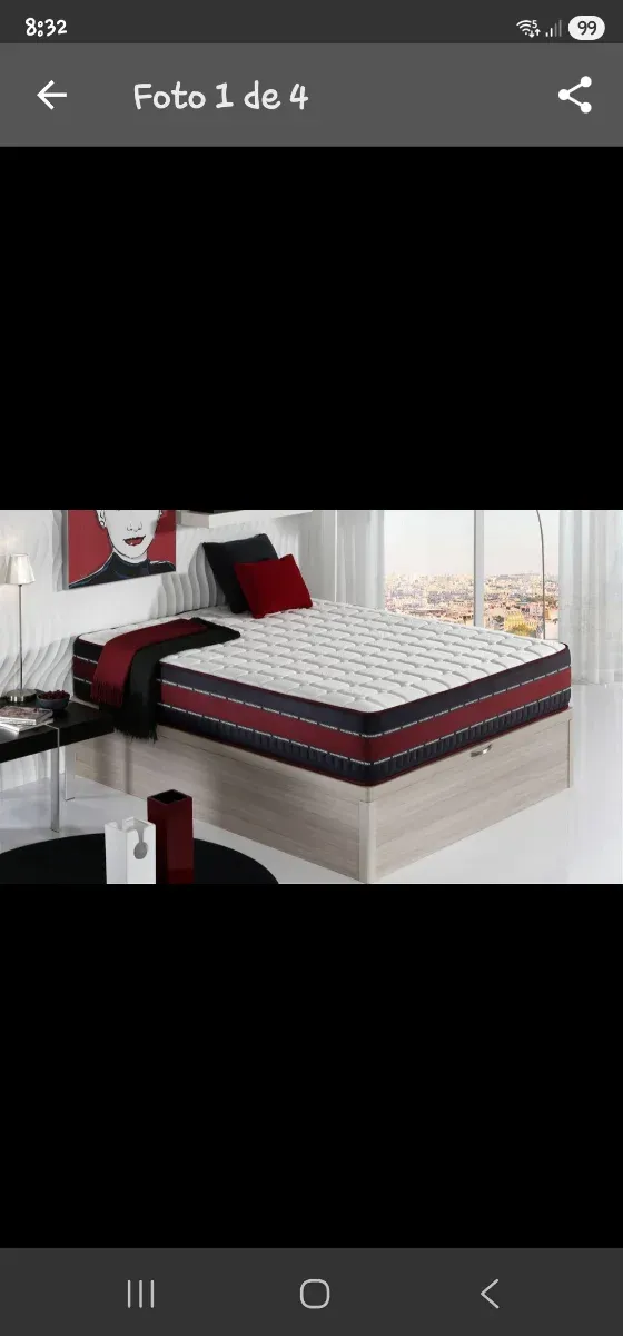 Colchón viscoelástico 30 cm