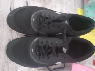 Botines Nike Negro/Blanco