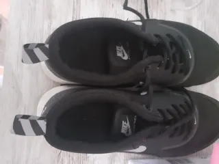 Botines Nike Negro/Blanco