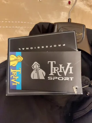 Chaquetón Trivi Sport Talla XL Negro