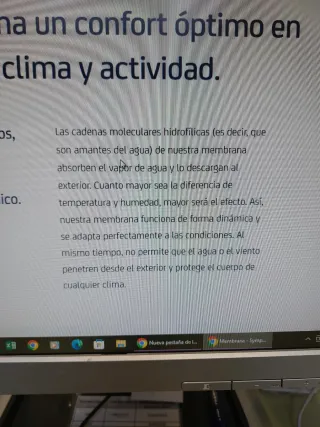 Chaquetón Trivi Sport Talla XL Negro