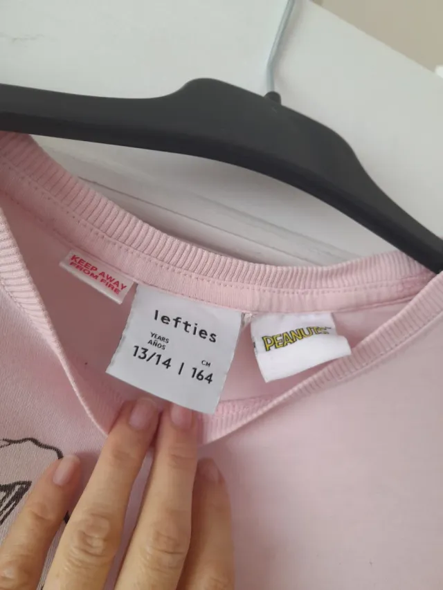 Pijama Snoopy Talla 13-14 años