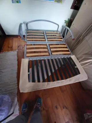 Sofá cama desplegable