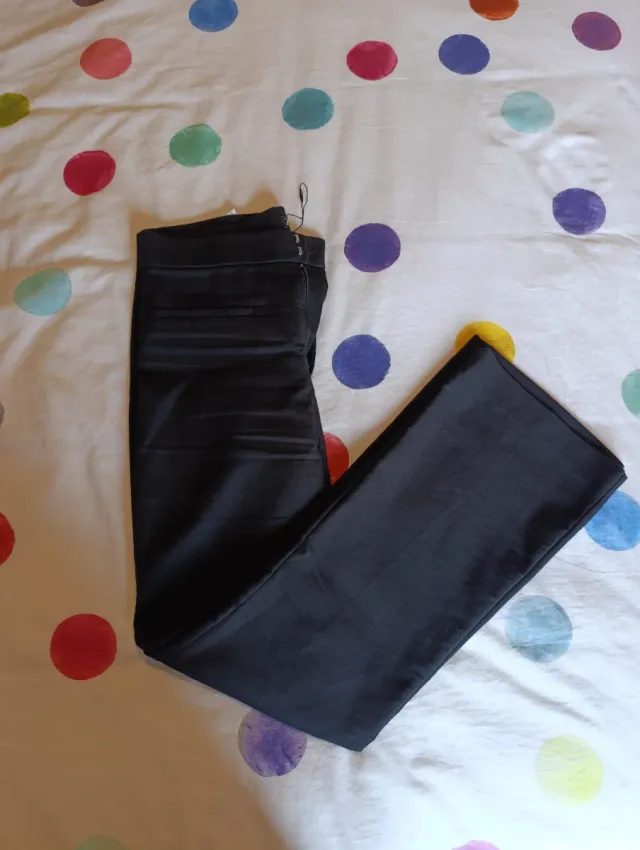 Pareja de pantalones Zara blanco y negro