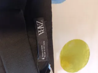 Pareja de pantalones Zara blanco y negro