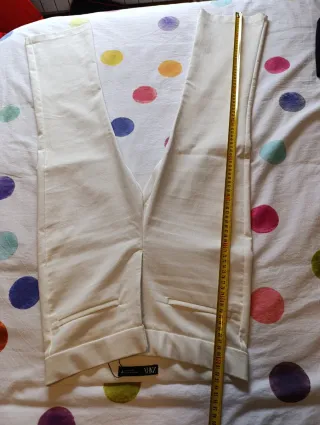 Pareja de pantalones Zara blanco y negro