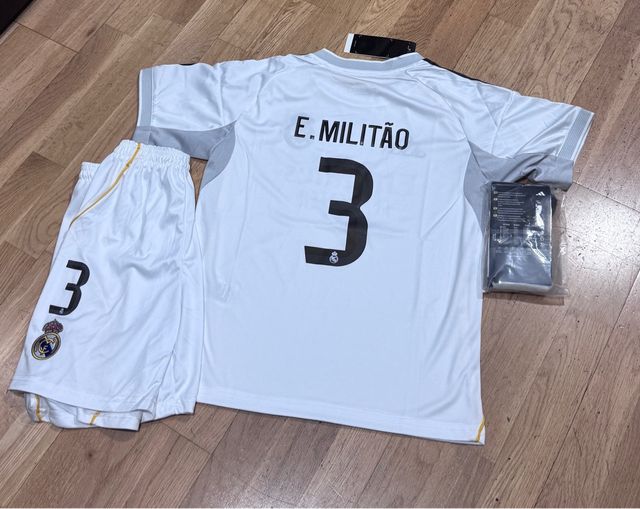 Conjunto Real Madrid E. Militão Talla 10 años