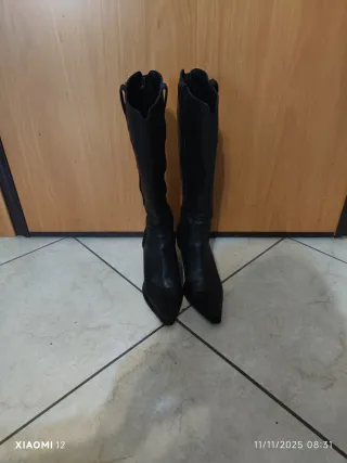 Stivali al ginocchio neri