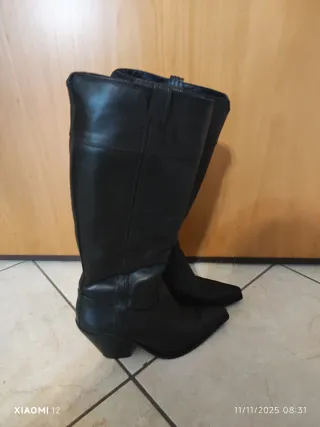 Stivali al ginocchio neri