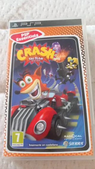 Crash Tag Team Racing PSP Essentials