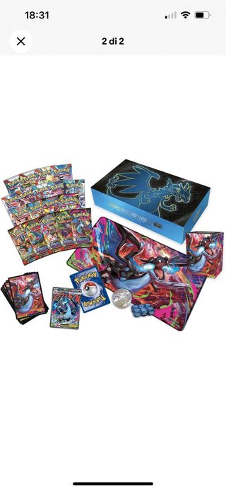 Charizard EX Fiamme Spettrali Collezione Ultra Pre