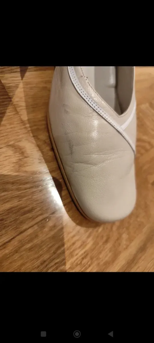 Zapatos de señora beige