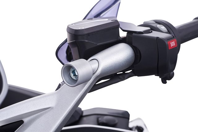 adaptador wunderlich  soporte movil BMW R1200RT