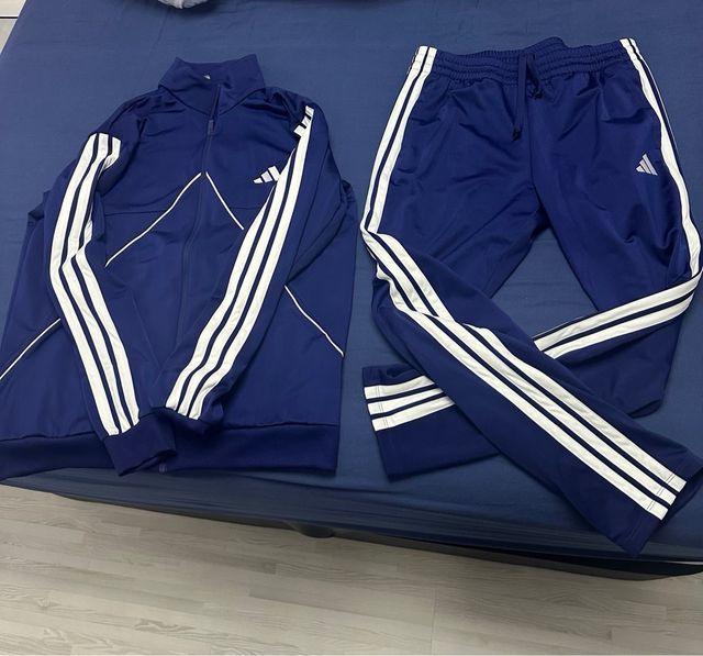 Chándal Adidas Deportivo Azul Talla L