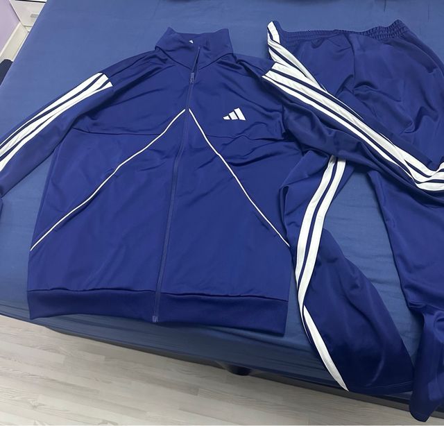 Chándal Adidas Deportivo Azul Talla L