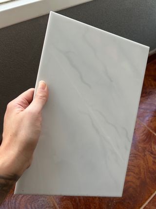 Azulejos blancos para baño