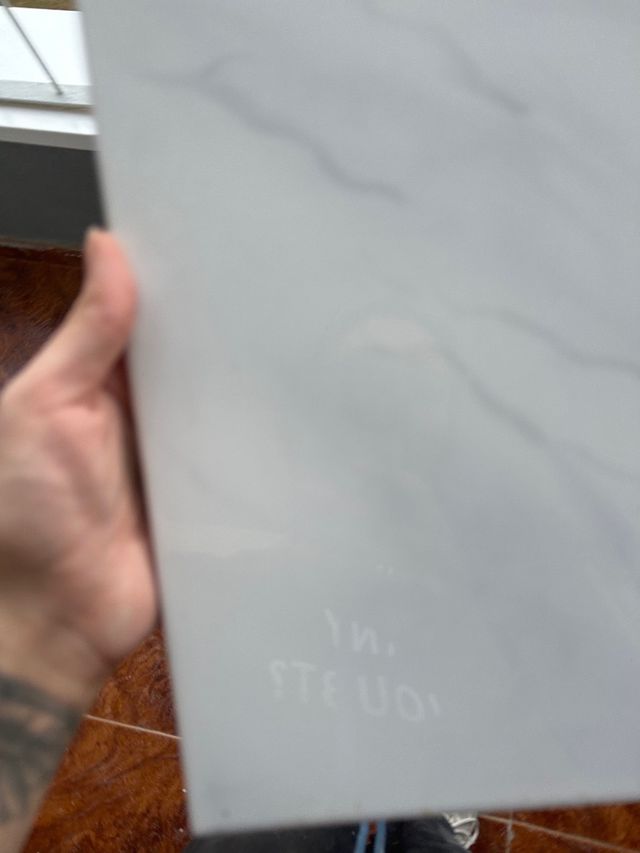 Azulejos blancos para baño