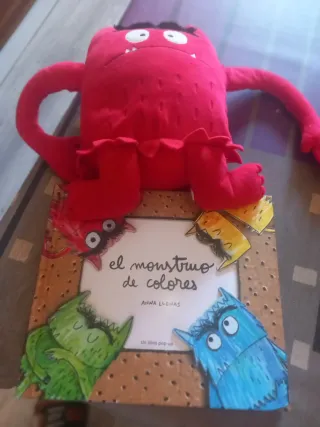 El monstruo de los colores más el libro
