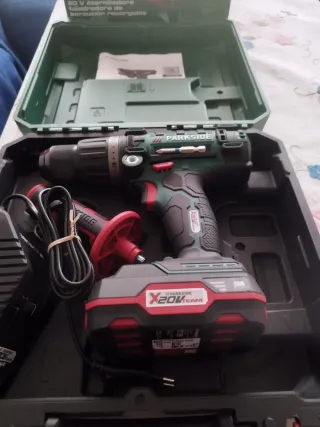 Taladro Parkside X20V Team + Cargador