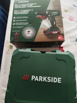 Taladro Parkside X20V Team + Cargador