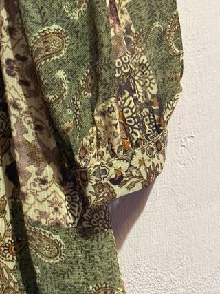 Vestido estampado Zara