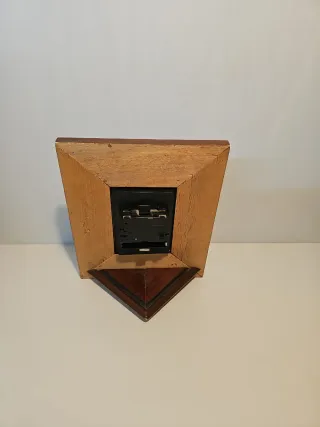 Orologio da tavolo legno massello classico sveglia