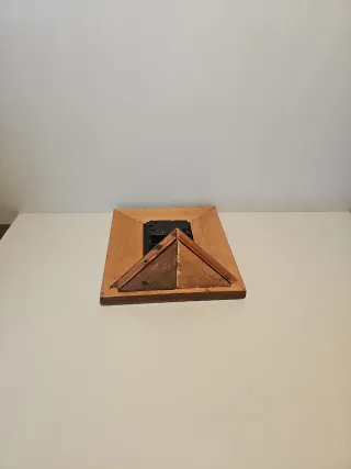 Orologio da tavolo legno massello classico sveglia