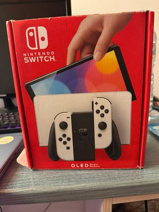 Nintendo Switch OLED Blanca