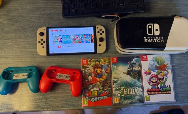 Nintendo Switch OLED Blanca