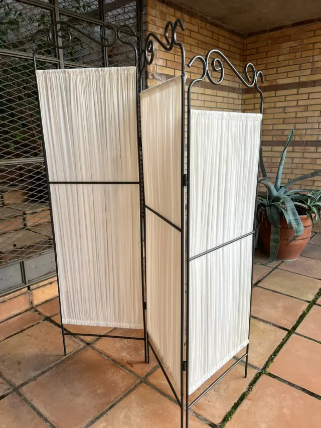 Biombo decorativo de 3 paneles