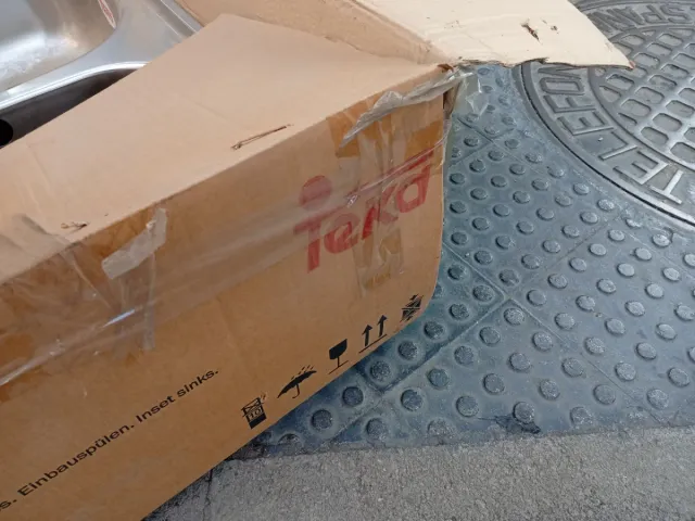 Fregadero Teka 2 senos 80x50