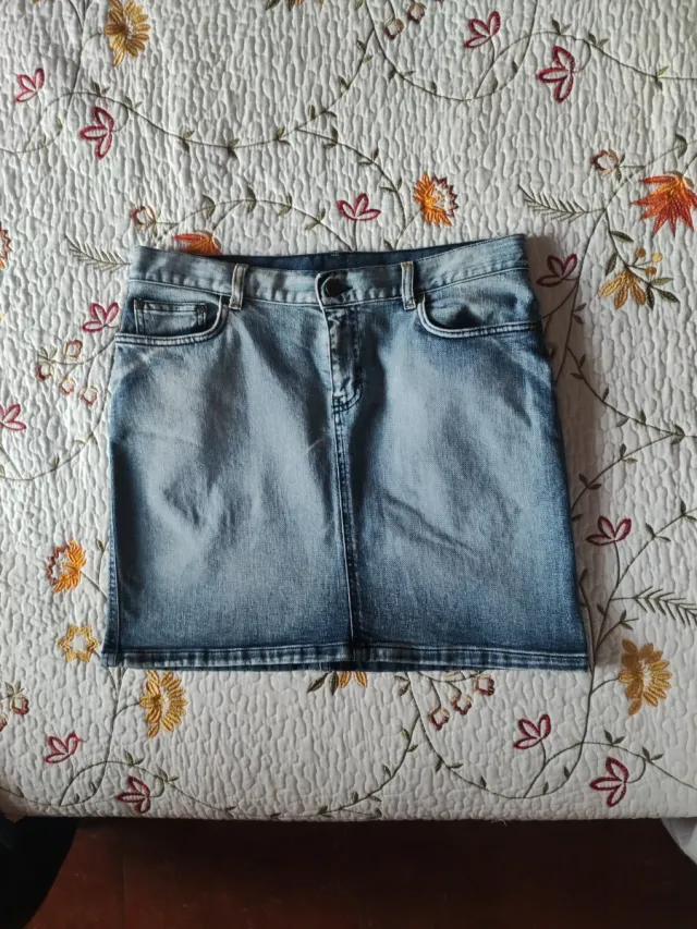 Falda tejana vaquera