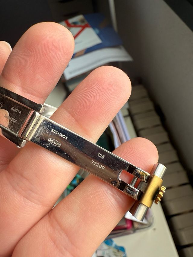 Reloj color Oro y Acero