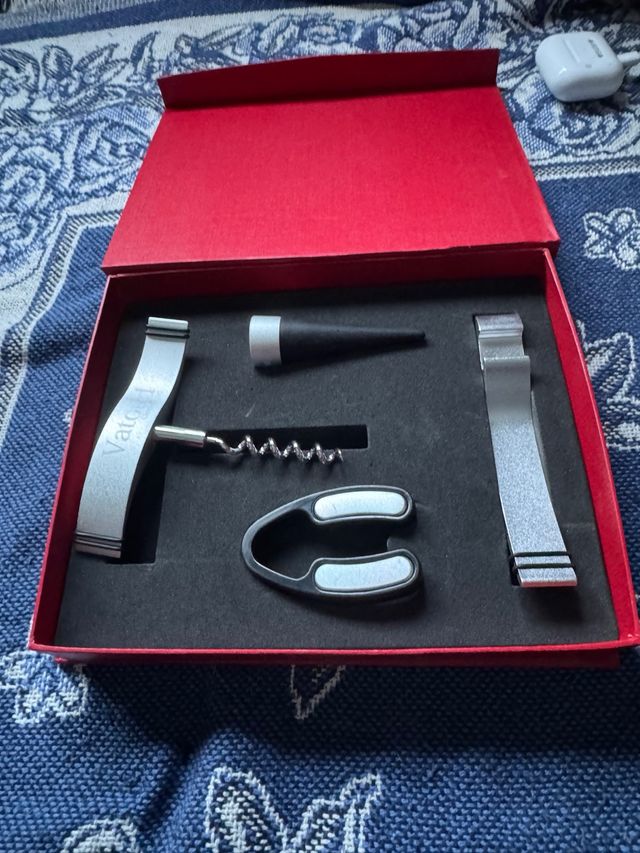 Set de vino 4 piezas