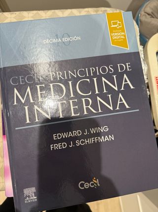 Libro principio medicina interna