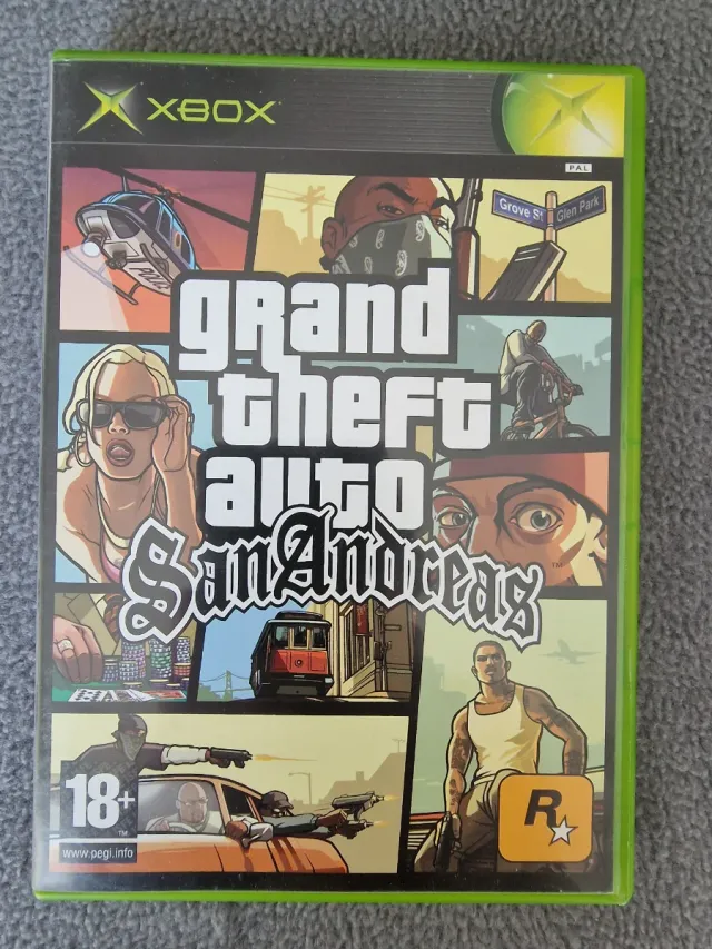 Grand Theft Auto San Andreas per Xbox