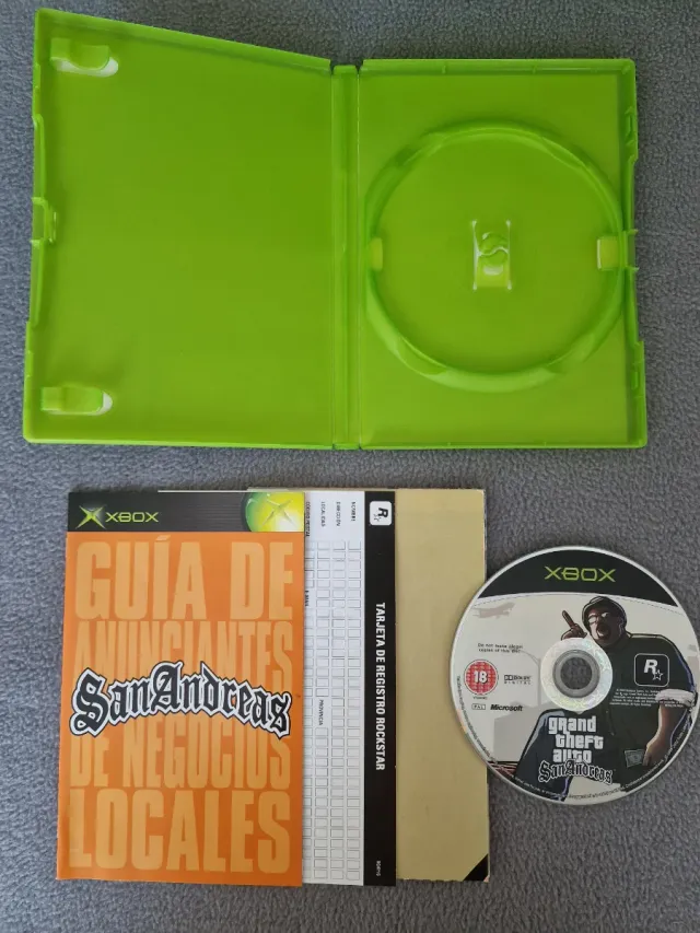 Grand Theft Auto San Andreas per Xbox