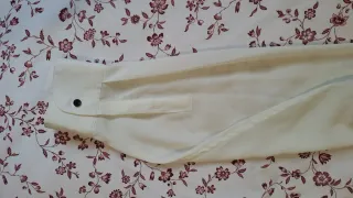 Camisa de vestir blanco roto