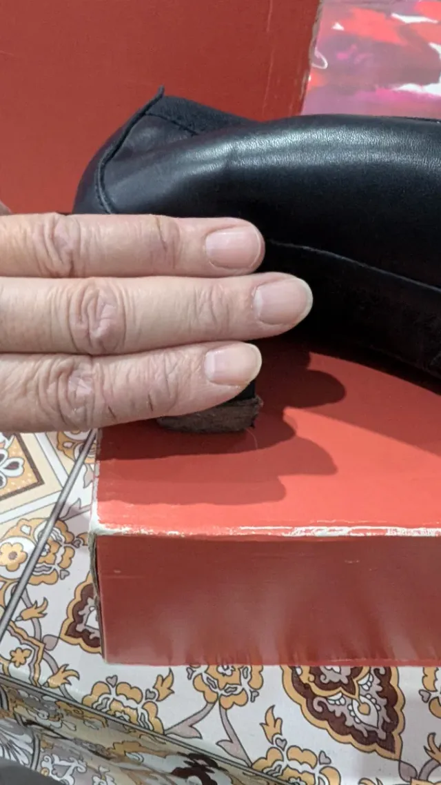 Zapatos planos marino con flor