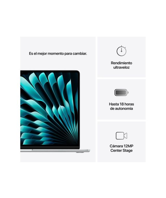 MacBook Air M4 256GB Plata