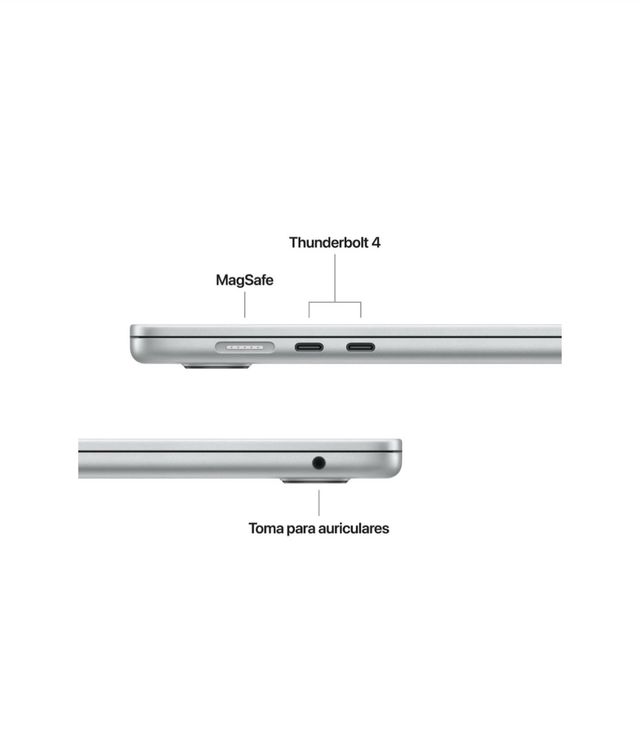 MacBook Air M4 256GB Plata
