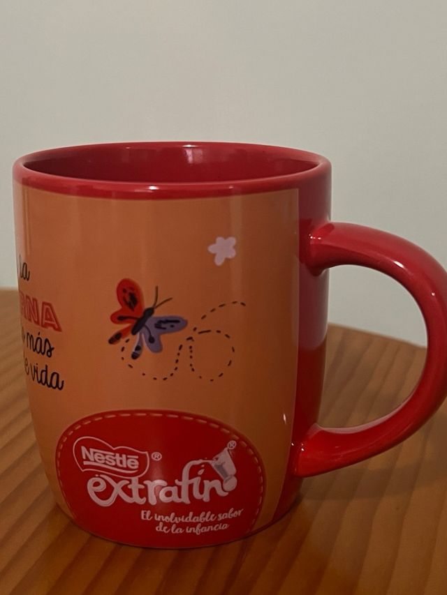 Taza Mafalda con frase cerámica