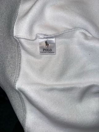 Sudadera Polo Ralph Lauren Gris Cremallera
