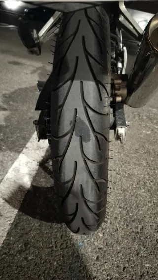 Honda CBR 125cc 2009 Blanca/Negra Pegatina C