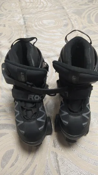 Patines Meteor Rocket Negros Talla 35-38 ajustable