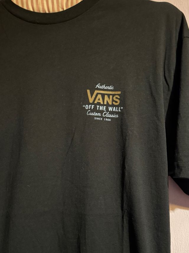 Camiseta Vans Off The Wall Negra