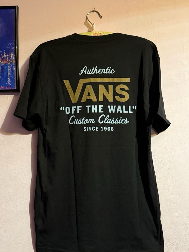 Camiseta Vans Off The Wall Negra