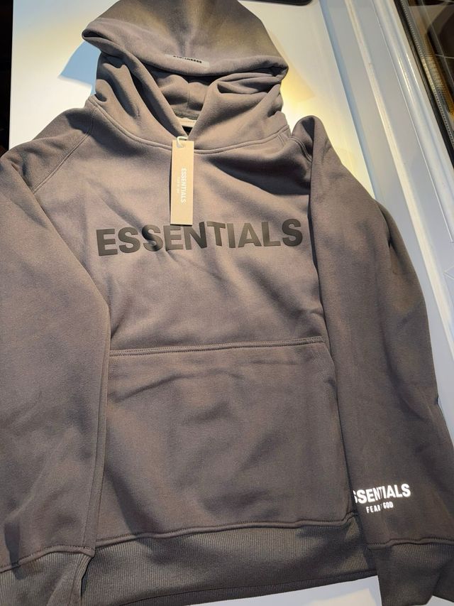 Sudadera ESSENTIALS Gris