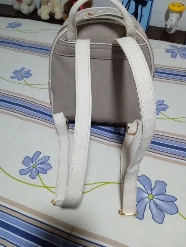Mochila Disney Beige y Gris