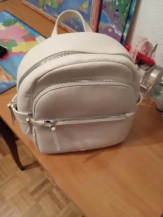 Mochila Disney Beige y Gris